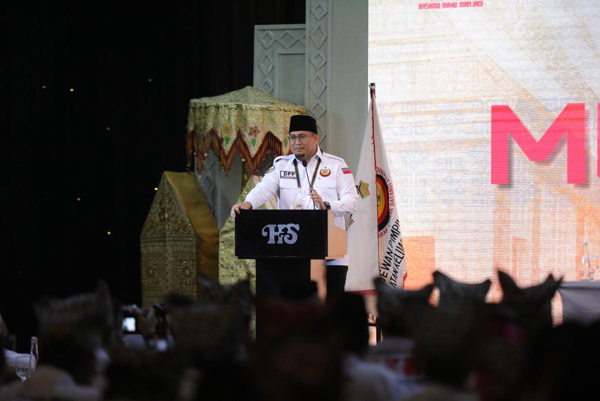 Andre Rosiade Terpilih Secara Aklamasi Jadi Ketua Umum IKM 2025-2030 Gantikan Fadli Zon