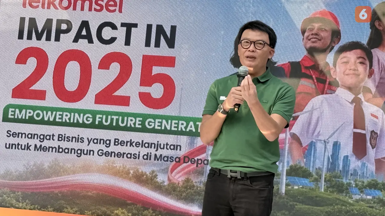 Direktur Utama Telkomsel, Nugroho. Liputan6.com/Iskandar