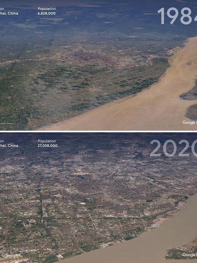 8 Potret Google Earth Ini Tunjukkan Perubahan yang Dilakukan Manusia pada Bumi