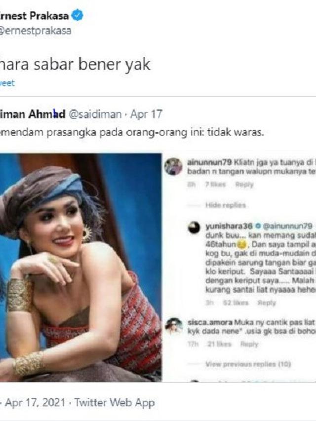 Ernest Prakasa (Foto: Twitter)