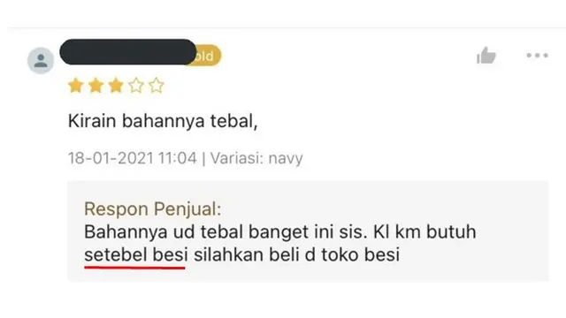 6 Review Pembeli Kasih Bintang 3 Ini Bikin Penjual Naik Darah