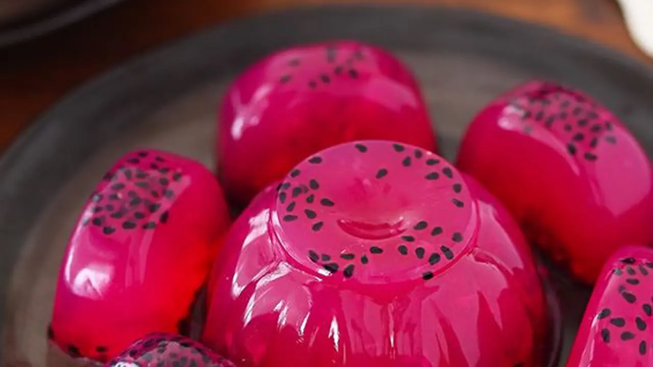 agar-agar dari buah naga