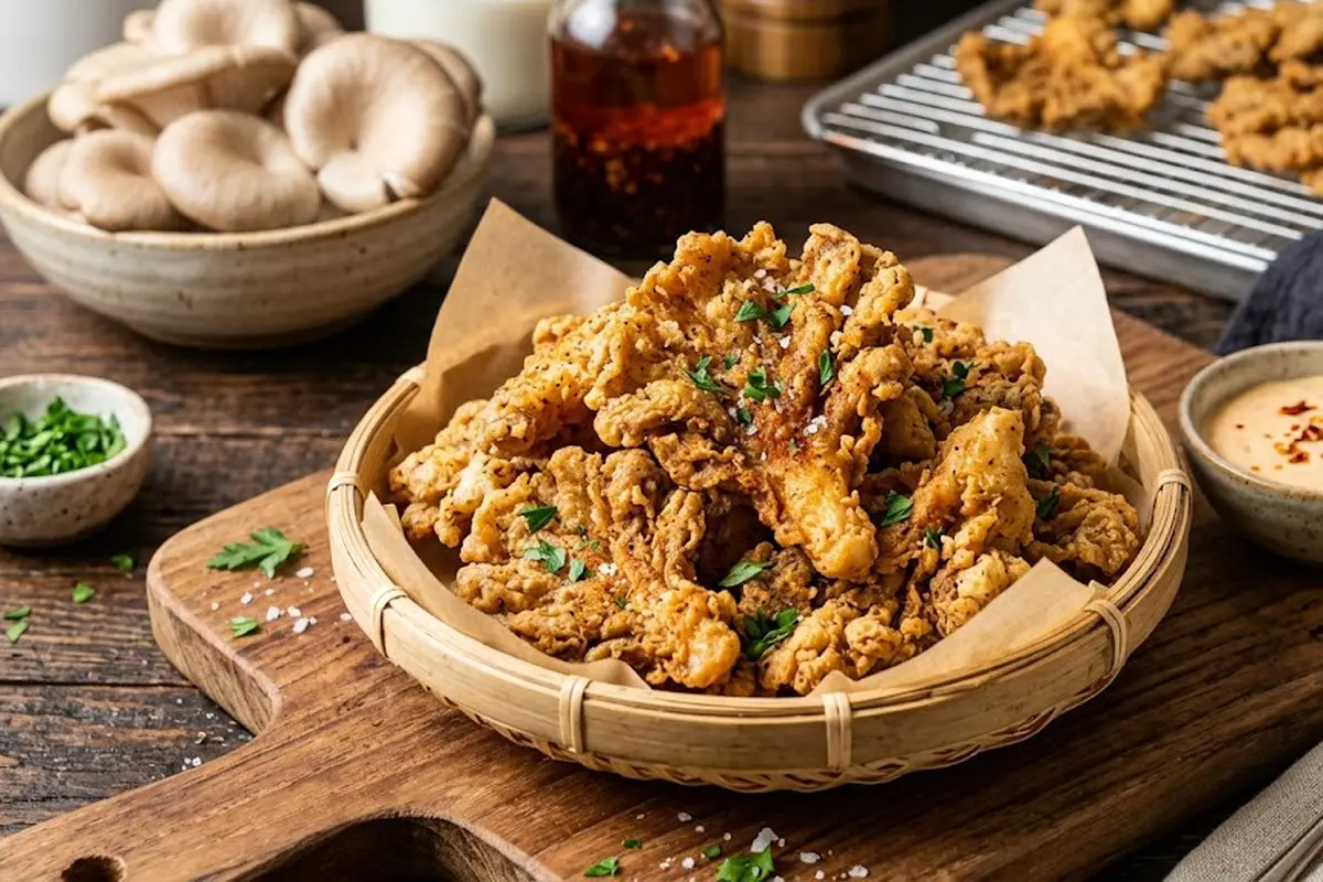 Cara Membuat Jamur Krispi Gurih Seperti Kulit Ayam