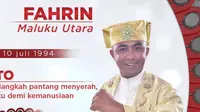 Fajrin, Wakil Maluku Utara di LIDA (Twitter/ Indosiar)
