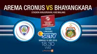 Arema Cronus Vs Bhayangkara Surabaya United (Liputan6.com)