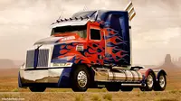 Penampilan Truk Optimus Prime di Transformers 4