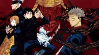 Poster anime Jujutsu Kaisen. (sumber: Anime Helpers)