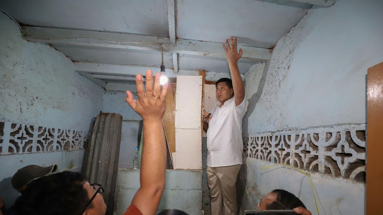Menteri PKP Maruarar Sirait tinjau rumah Nenek Hasna