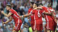4. Bayern Munchen (Bundesliga) - 2,10 Miliar Poundsterling. (AFP/Christof Stache)