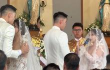 Vior Menangis Haru Saat Mengucap Janji Setia pada Vincent Kosasih di Pemberkatan Nikah