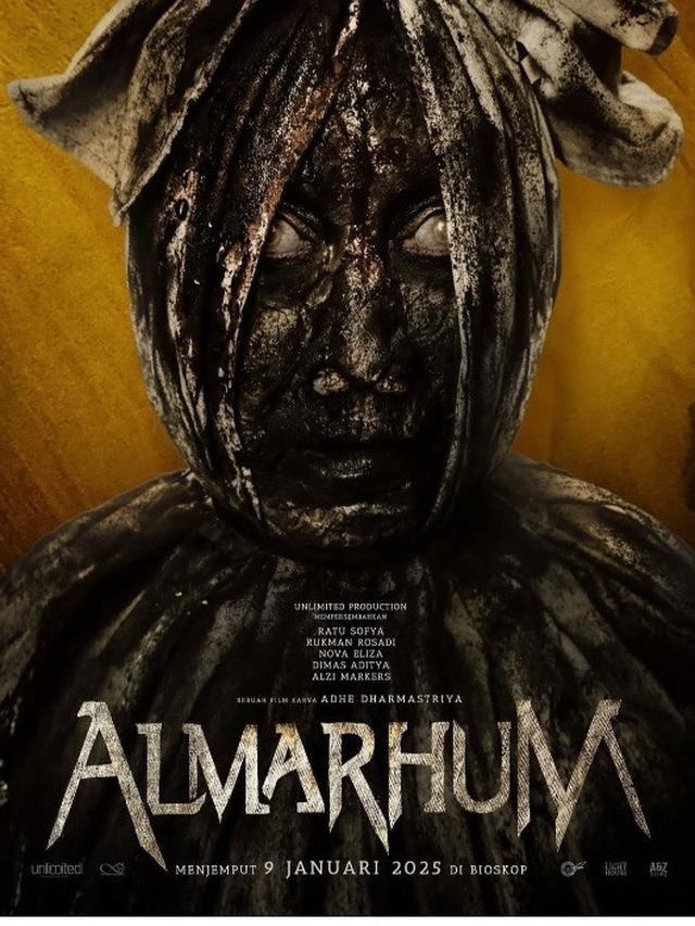 Poster Film 'ALMARHUM' (instagram @almarhumfilm).