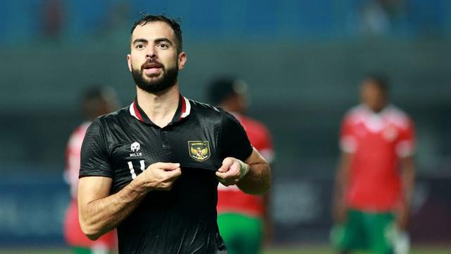 Selebrasi Jordi Amat dalam laga Burundi vs Timnas Indonesia, Selasa (28/3/2023) (c) Bola.net/M Iqbal Ichsan