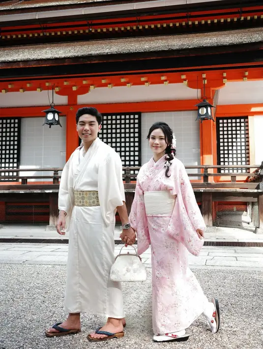 Menikah April lalu, pasangan content creator Jessica Jane dan Erwin Phang honeymoon ke Jepang [@jessicajane99]