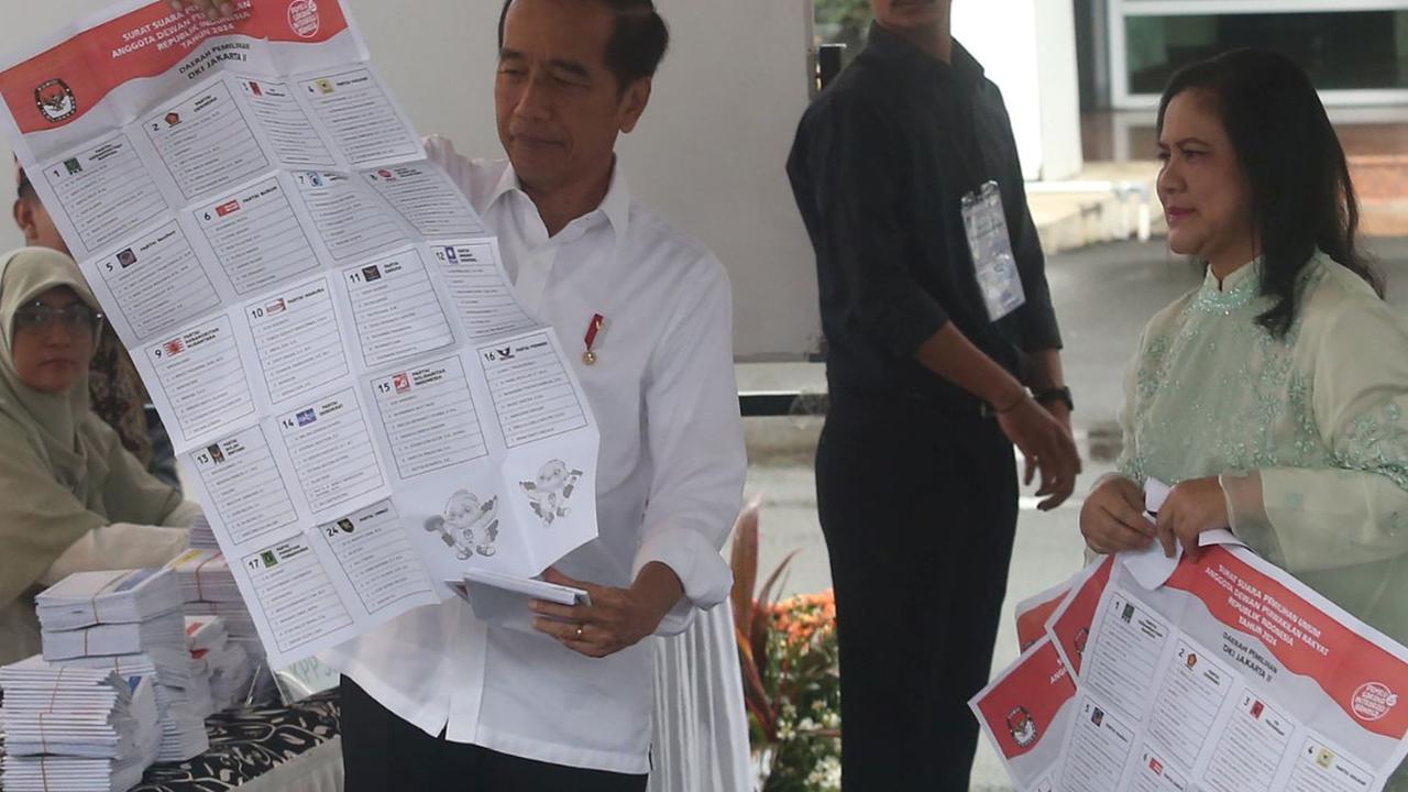 Berikut hasil <a class="editorlink" href="https://www.merdeka.com/quickcount2024" rel="follow" target="_self"><a class="editorlink " href="https://www.merdeka.com/tag/quick-count-pilpres-2024" rel="follow" target="_self">Quick Count</a></a> Pilpres 2024 y