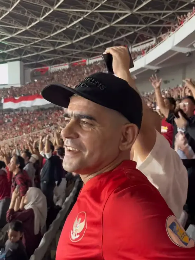 Cristian Gonzales Nonton Timnas