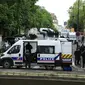 Polisi menutup Konsulat Iran di Paris, Prancis atas ancaman bom pada Jumat 19 April 2024. [Mohamad Salaheldin Abdelg Alsayed/nadolu Agency)