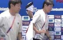 Shin Tae-Yong Tolak Jabat Tangan Panpel Bahrain Saat Konferensi Pers Usai Kemenangan 'Dirampok' Bahrain
