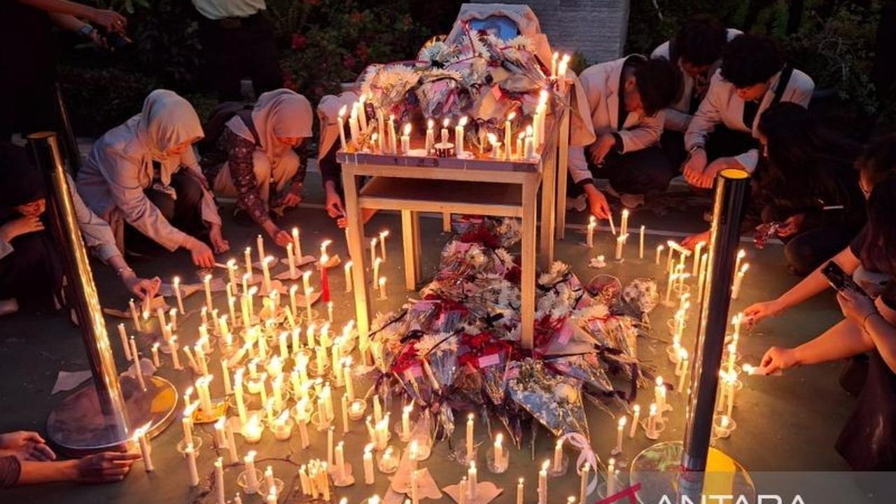 Tahukah Anda? Aksi Solidaritas 1.000 Lilin Amikom Digelar untuk Rheza, Menuntut Keadilan