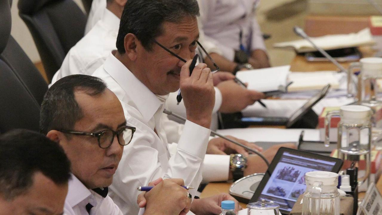 Rapat kerja Komisi IV DPR dengan Menteri KKP Sakti Wahyu Trenggono