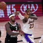 Hasil NBA Nuggets vs Lakers: Triple Double Sia-sia LeBron James (AP)