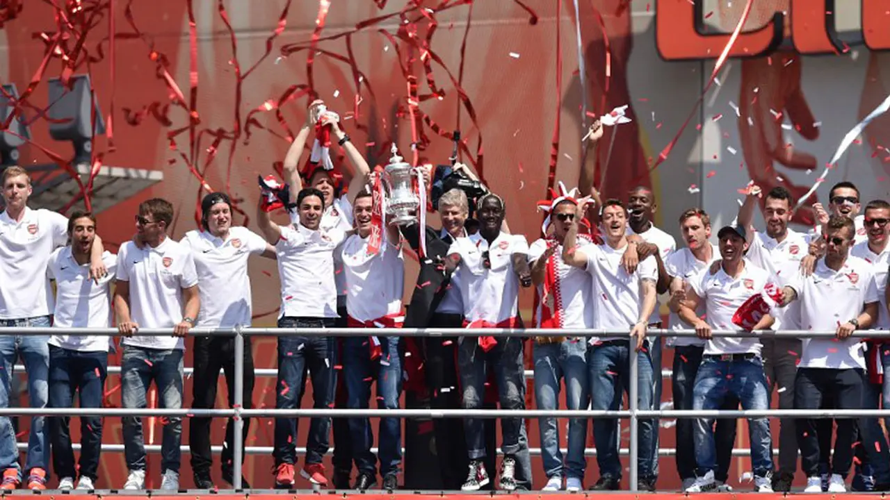 Sukses Rengkuh Piala FA, Arsenal Langsung Berpesta