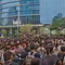 Demo 28 Oktober, Massa Aksi Padati Depan Gedung UOB
