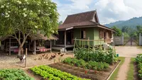 10 Model Rumah Kampung 1 Lantai dengan Halaman Depan Luas, Bisa Jadi Area Produktif