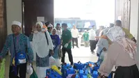 Jemaah haji Medan MES-22 jadi penutup yang tiba di Tanah Air. (www.haji.kemenag.go.id)