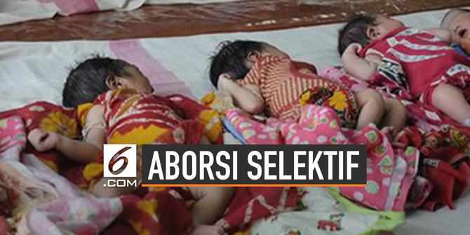 VIDEO: Dicurigai, Tak Ada Bayi Perempuan Lahir di 132 Desa di India