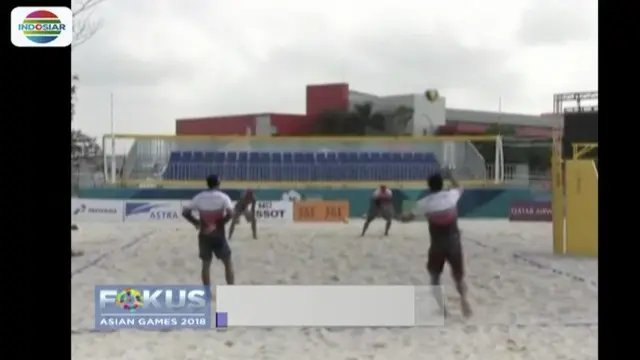 Menanti Serangan Mematikan Atlet Voli Pantai Asian Games di Jakabaring