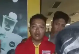 Pelaku Pembunuhan Dina Oktaviani (Foto: Tangkapan Layar)