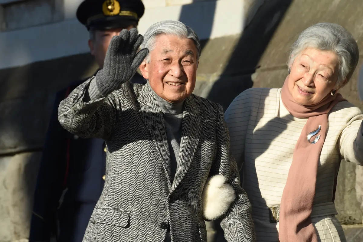 Kaisar Jepang Akihito dan Permaisuri Michiko