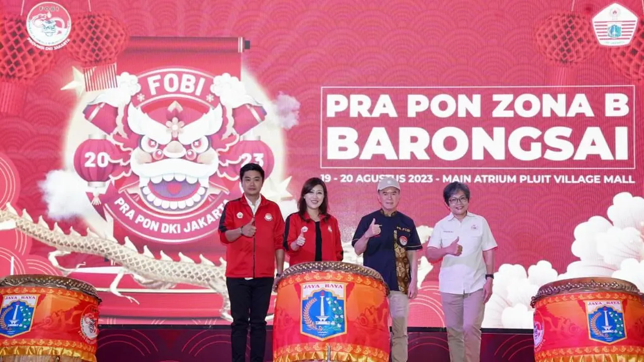 Babak Penyisihan Pra PON 2024 Barongsai Zona B Digelar di Jakarta