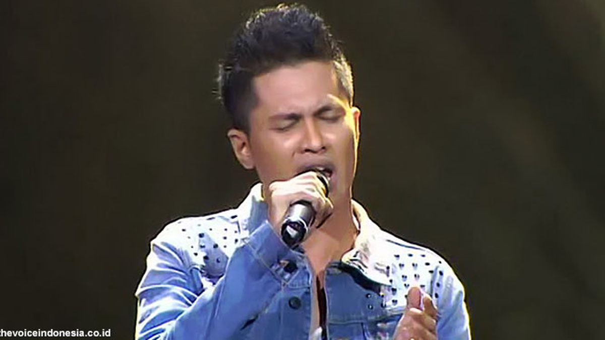 Roni Satria, Peserta The Voice Indonesia yang Jago Menulis - ShowBiz ...