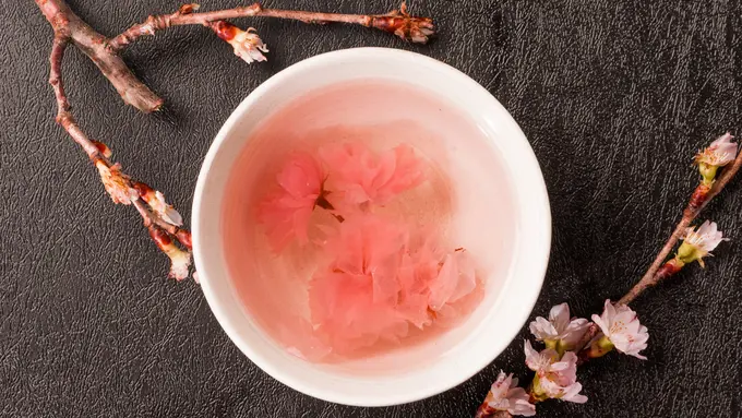 Resep Cherry Blossom Tea