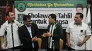 Dari Kiri-Kanan: Nashim Khan, Andy Muawiyah Ramly, Abdul Kadir Karding dan Helmy Faishal Zaini saat memberikan keterangan pers, Jakarta, Rabu (17/6/2015). PKB menggelar Sholawat dan Tahlil untuk Bangsa pada 23 Juni mendatang. (Liputan6.com/Johan Tallo)