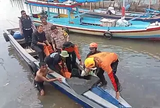 2 Mahasiswi Unila Tewas Terseret Arus di Wira Garden (Foto: Ardi Munthe/Liputan6.com)