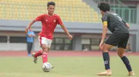 Timnas Indonesia U-16 mampu menahan imbang 0-0 Bina Taruna U-18 dalam laga uji coba yang berlangsung di Stadion Patriot Candrabhaga, Kota Bekasi, Selasa (28/7/2020). (dok. PSSI)
