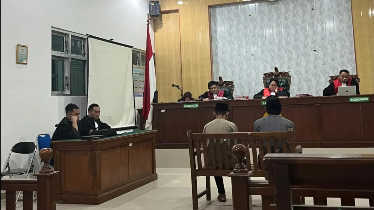 Sidang Tersangka Narkoba