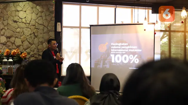 Silaturahmi Bersama Lion Parcel di Makassar (Liputan6.com/Fauzan)