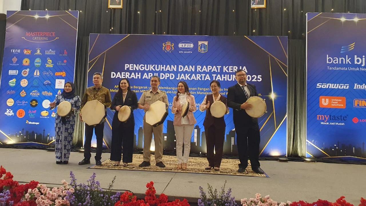 Gelar Rakerda, APJI DPD Jakarta Dorong Ketahanan Pangan Lewat MBGpreneur dan UMKM