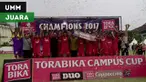 Berita video Universitas Muhammadiyah Malang menjadi juara di Torabika Campus Cup 2017 regional Malang setelah mengalahkan tuan rumah Universitas Negeri Malang 2-0 pada partai final di Stadion Cakrawala, Rabu (2/11/2017).