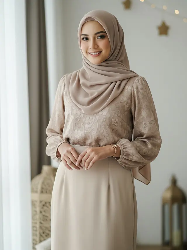Warna Rok dan Blouse Agar Terlihat Langsing Saat Lebaran