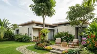 6 Desain Rumah Sederhana dengan Halaman Luas Impian Orang Indonesia, Nyaman dan Asri