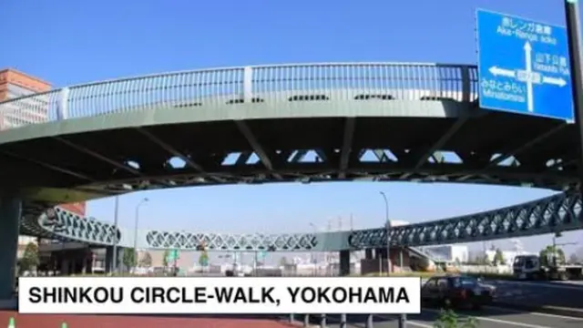 Di Yokohama, jalur pejalan kaki menghubungkan langsung antara gedung perkantoran, stasiun bawah tanah, pusat belanja, dan taman kota tanpa perlu menyeberang jalan raya. (Istimewa)