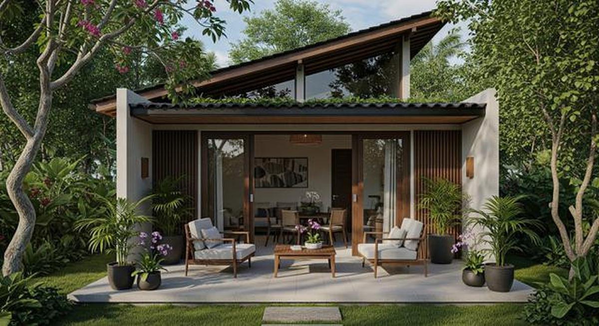 7 Model Rumah Mungil dengan Teras Depan Cantik 2025, Buat Hunian Makin Estetik