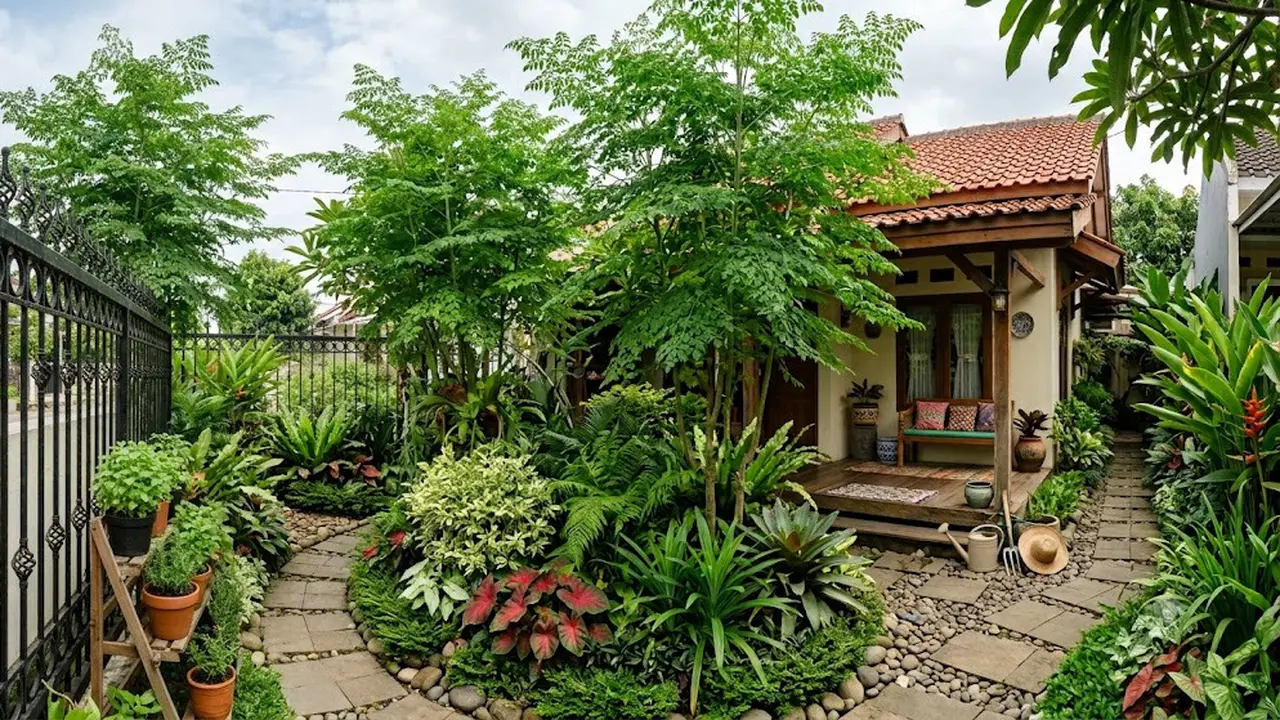 Inspirasi Kebun Kelor Mini di Halaman Rumah Lahan Terbatas