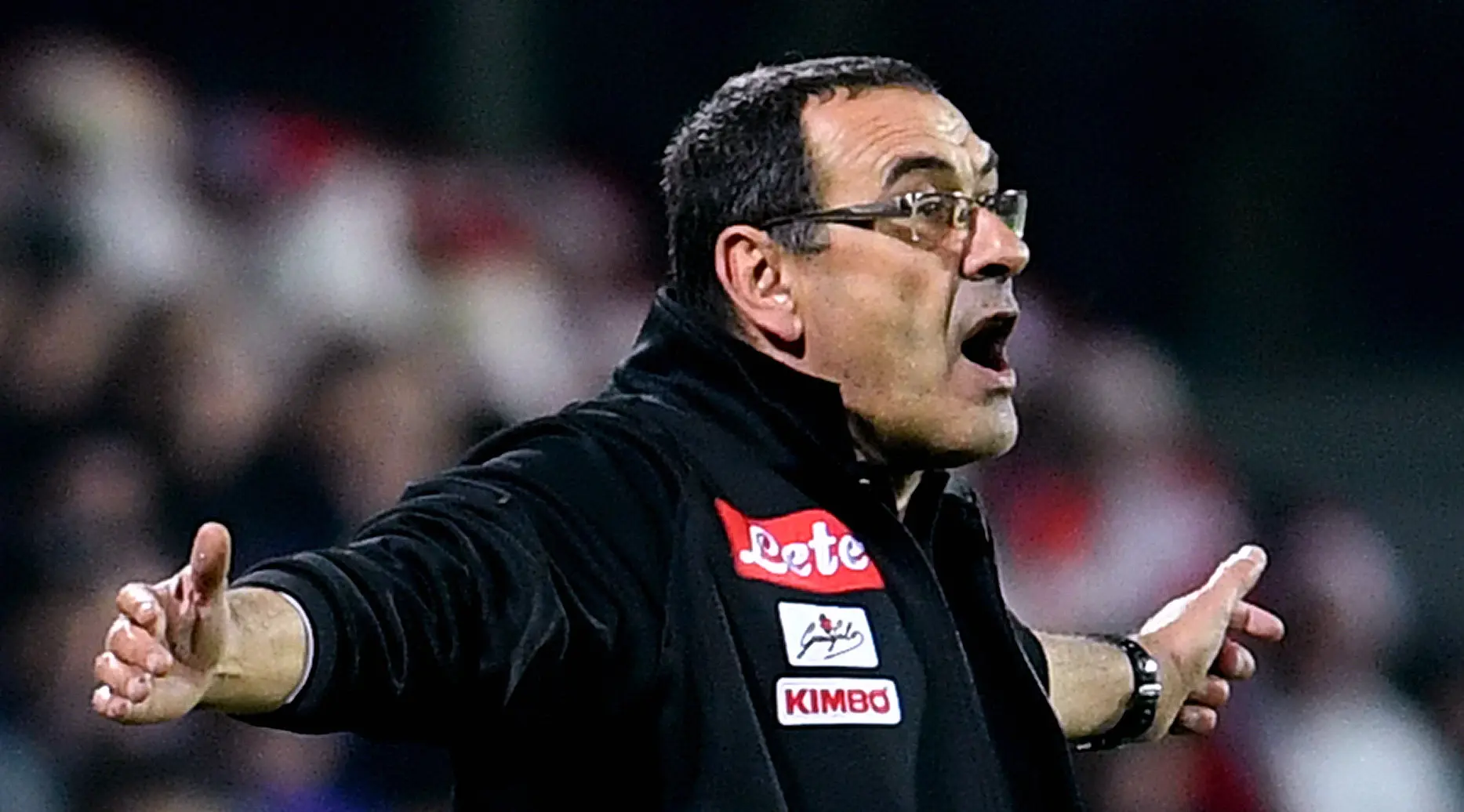 Maurizo Sarri. (AFP/Alberto Pizzoli)