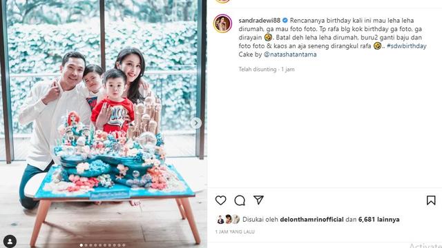 Sandra Dewi (Foto: Instagram/@sandradewi88)