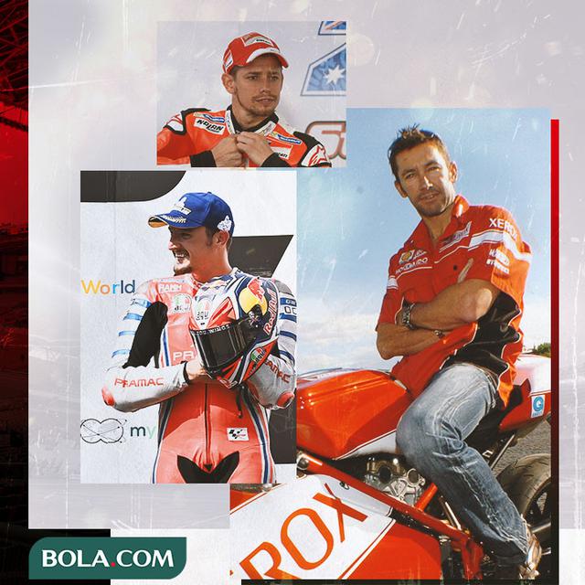 Jack Miller, Casey Stoner dan Troy Bayliss